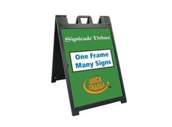 <strong>Black Deluxe Sandwich Board Blank</strong>